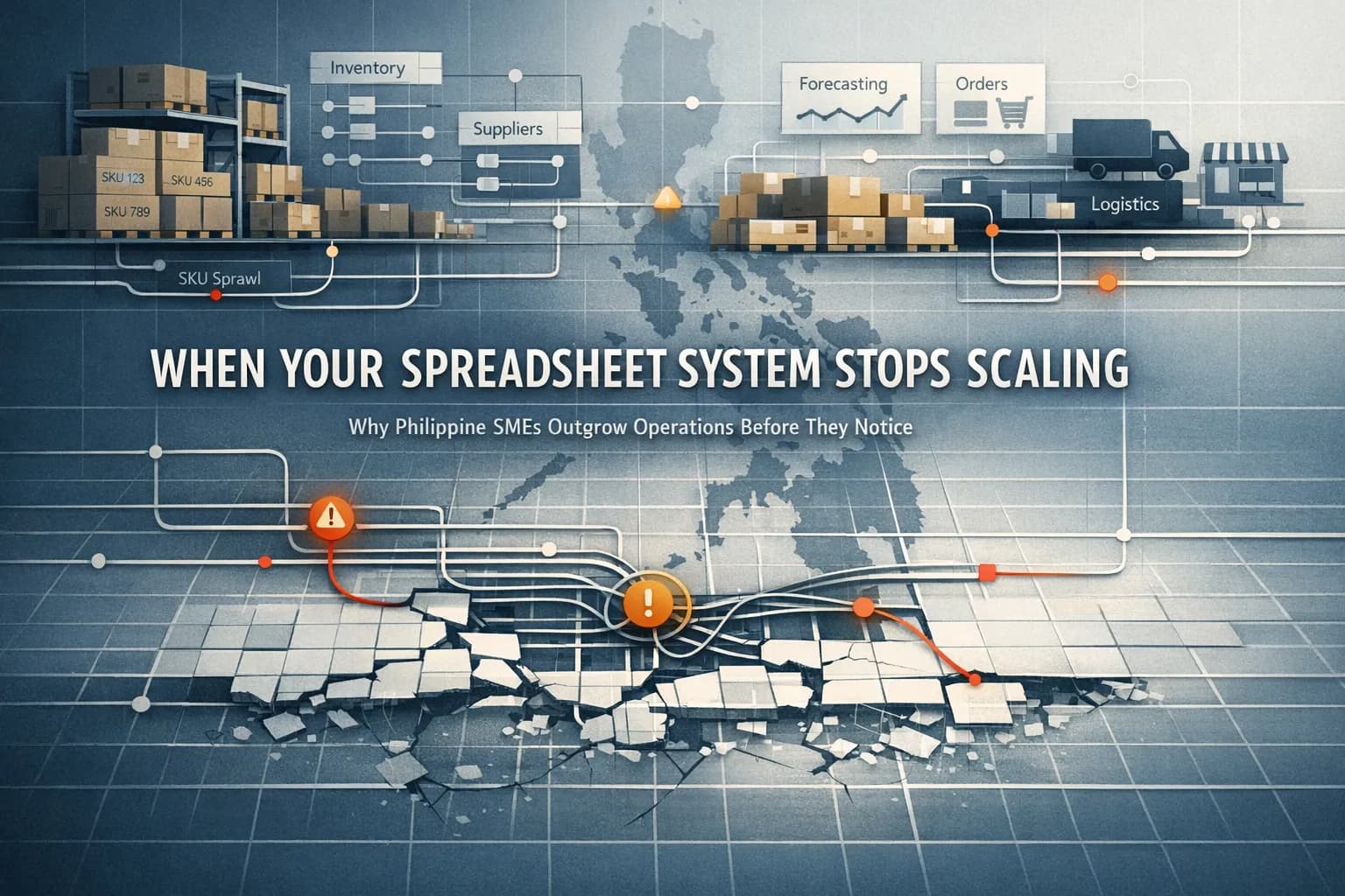 When Your Spreadsheet System Stops Scaling: Why Philippine SMEs Outgrow Operations Before They Notice