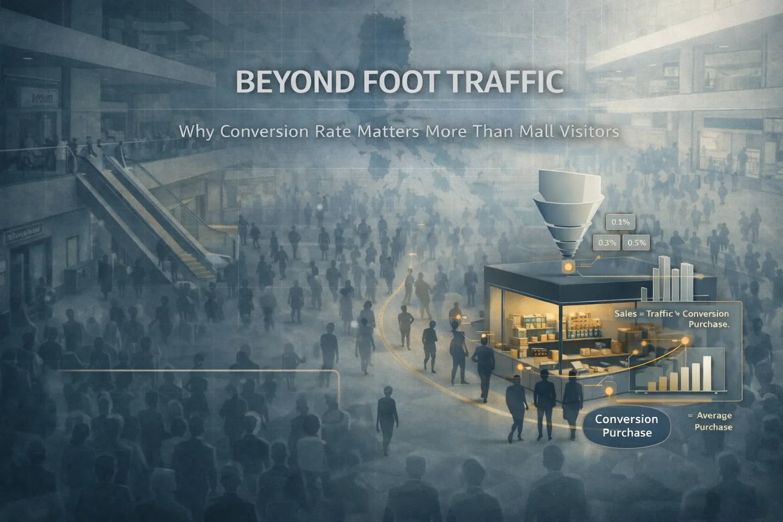 Beyond Foot Traffic: Why Conversion Rate Matters More Than Mall Visitors