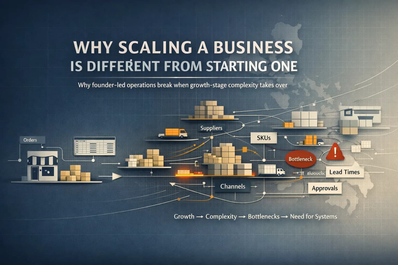 Why Scaling a Business Is Different from Starting One