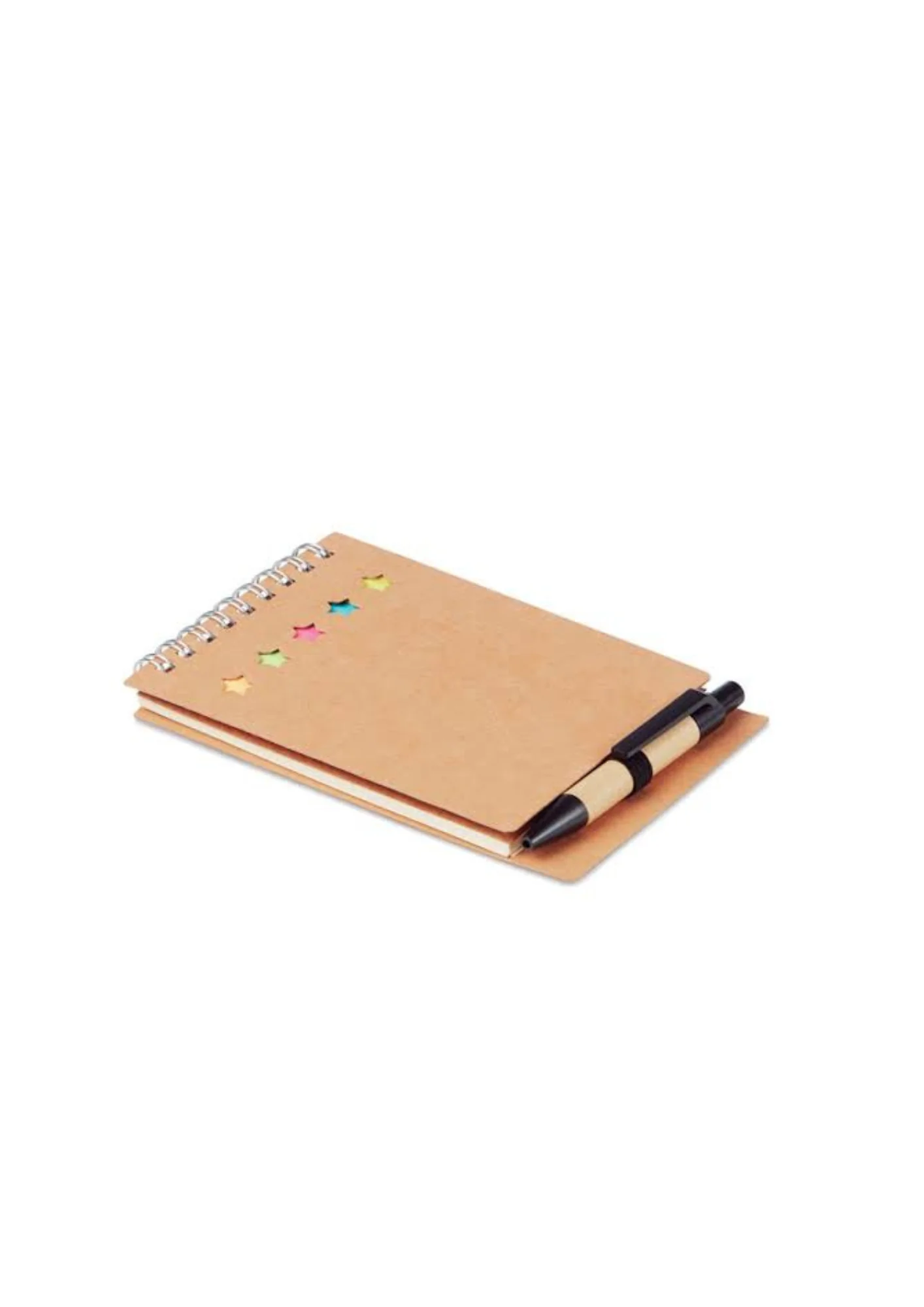 Bamboo Notepad with Pen & Tabs