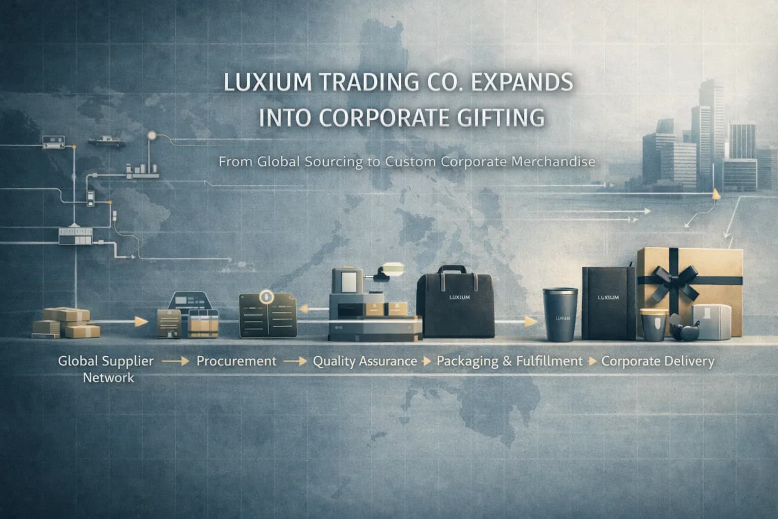 Luxium Trading Co. Expands Into Corporate Gifting and Custom Merchandise
