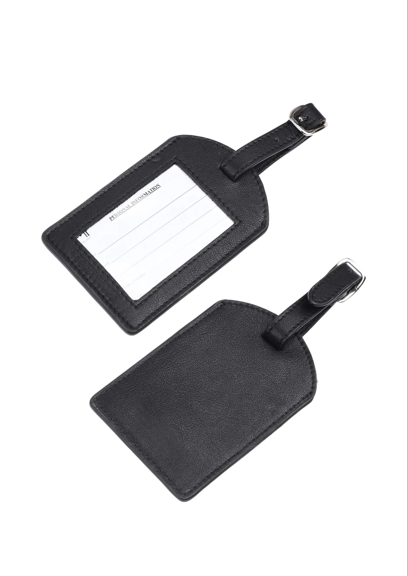 Custom Leather Luggage Tag