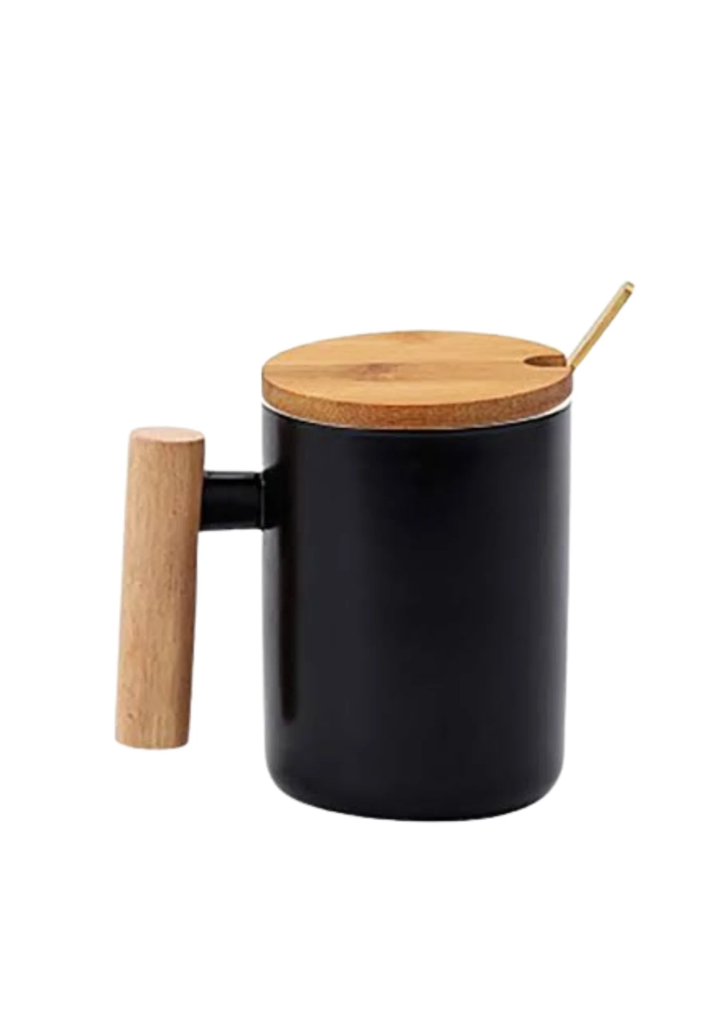 Ceramic Mug with Stirrer