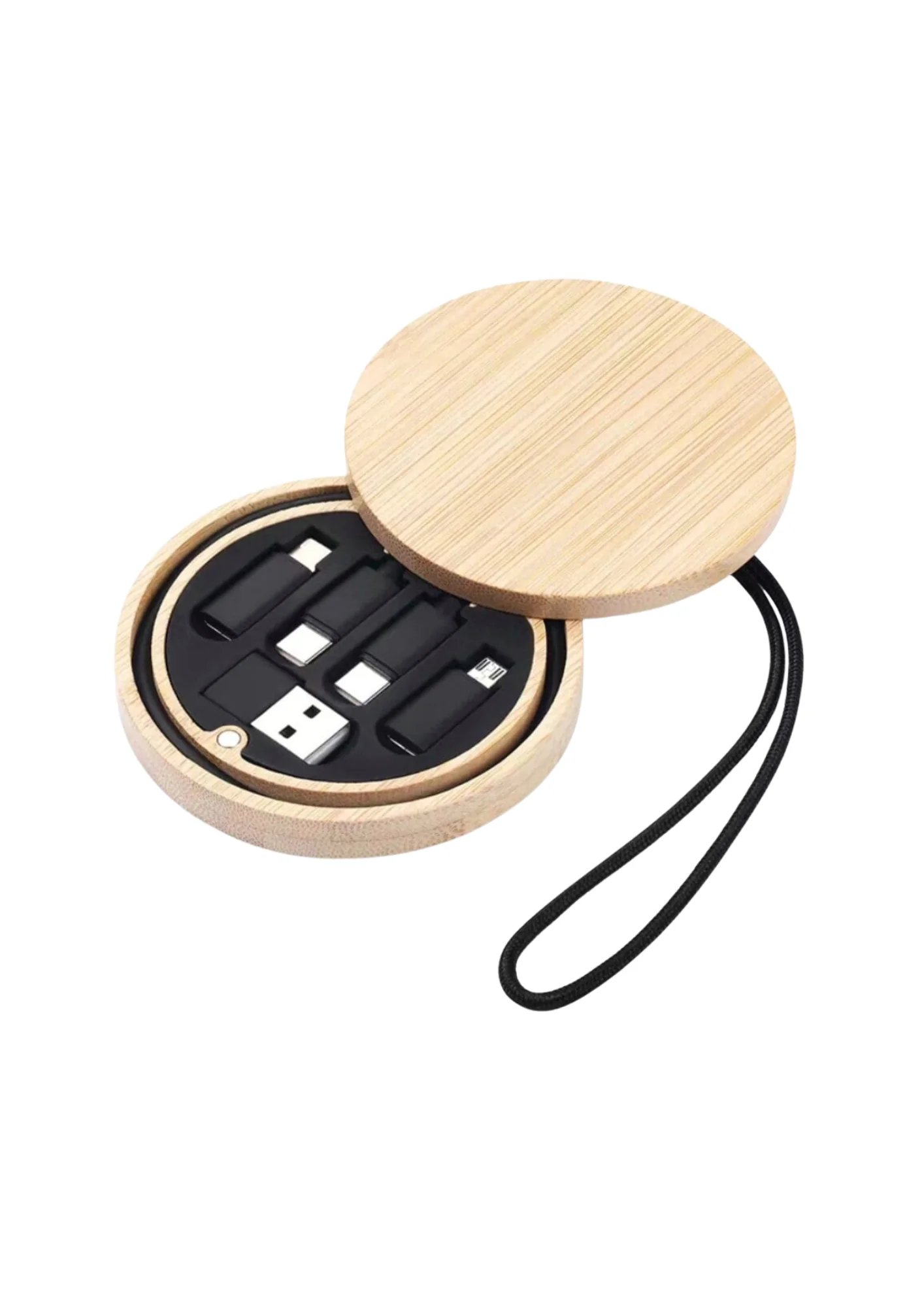 Bamboo Multi-Cable Charging Set